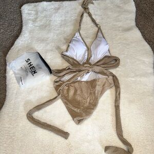 One piece bathing suit